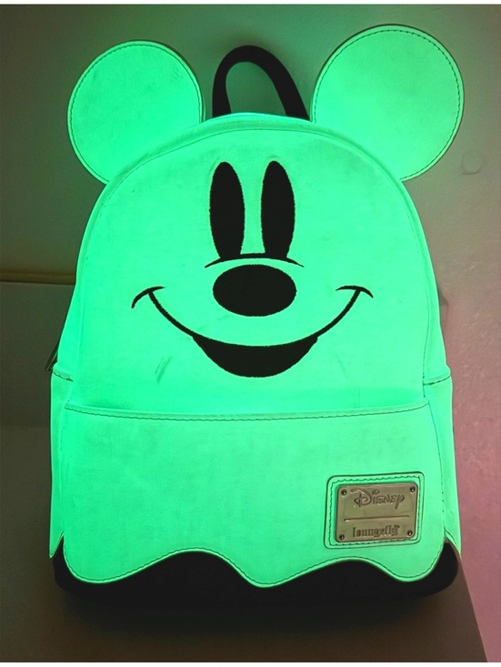 Loungefly Other - Disney Parks Loungefly | Mickey Ghost Glow in the Dark Mini Backpack